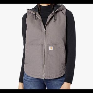 Women’s Gray Carhartt Vest Size L